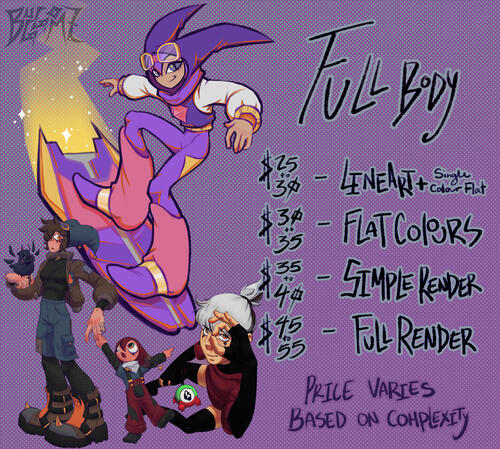 Full body pricing Full body pricing